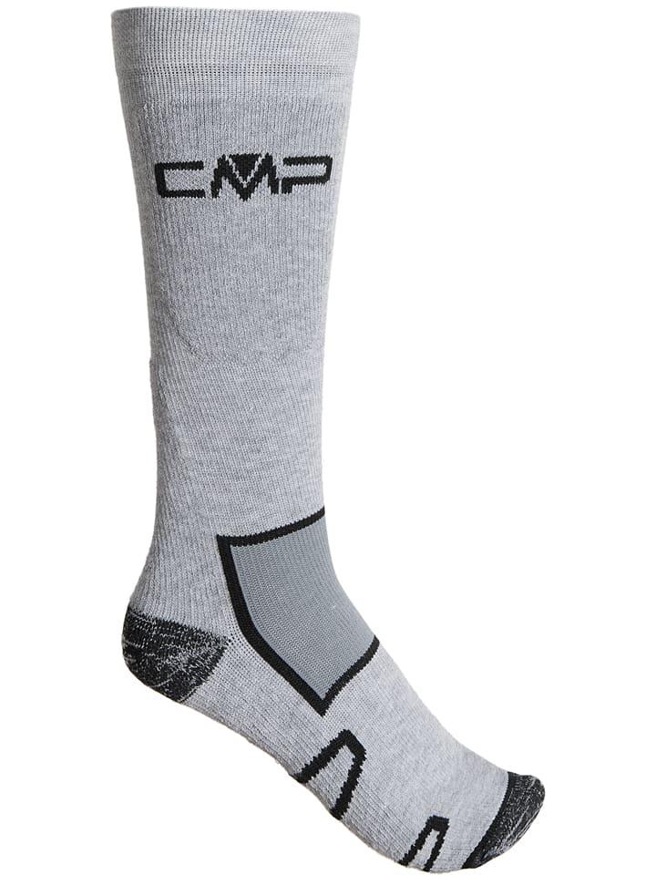 CMP Skarpety trekkingowe "Thermolite Medium" w kolorze szarym rozmiar: 46-48