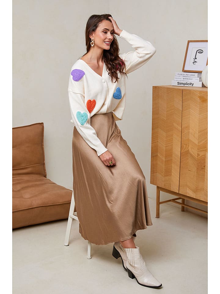 Soft Cashmere Kardigan w kolorze kremowym rozmiar: 38/40