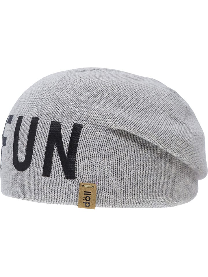 Döll Czapka beanie w kolorze szarym rozmiar: 51 cm