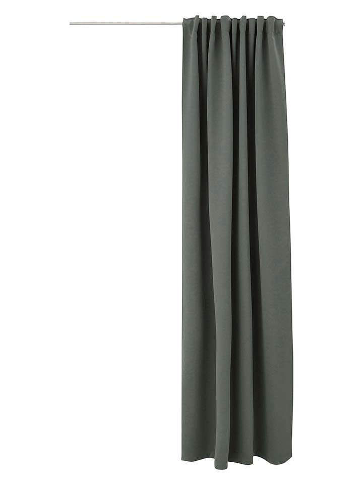 Ellos Home Zasłona "Sandy" w kolorze zielonym rozmiar: 250 cm
