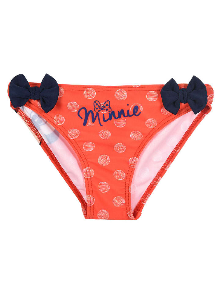 Disney Minnie Mouse Kąpielówki "Minnie" w kolorze czerwonym rozmiar: 128