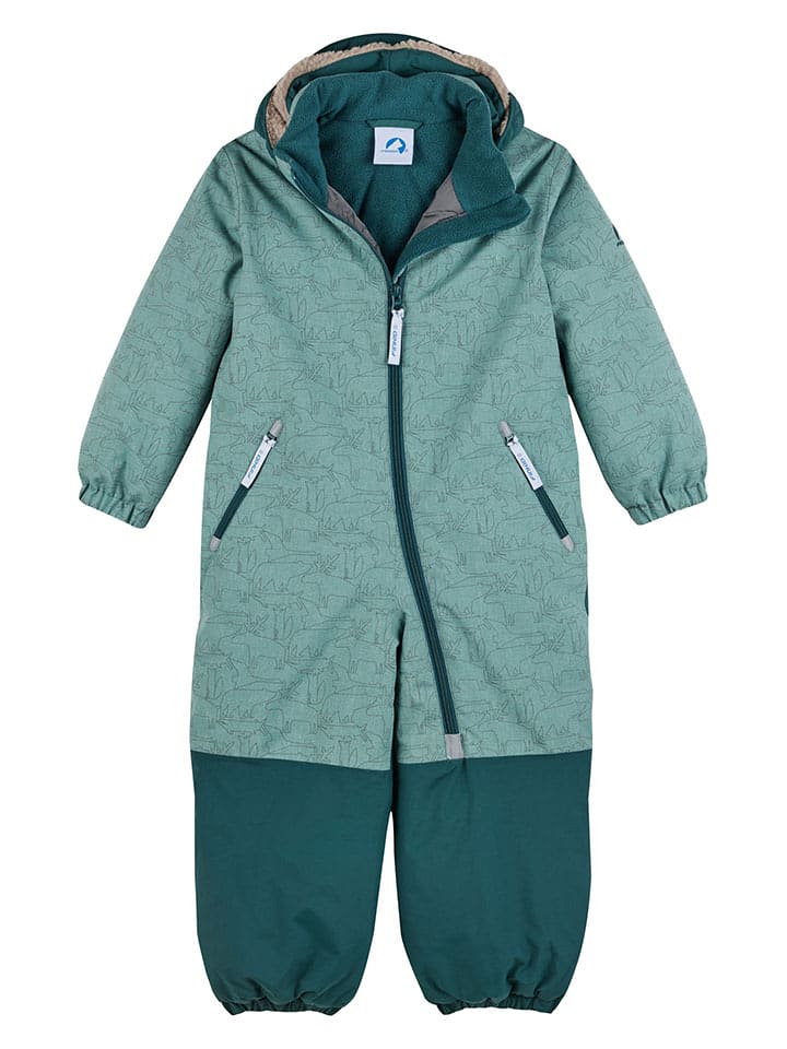 finkid Kombinezon zimowy "Oulu" w kolorze turkusowym rozmiar: 110/120