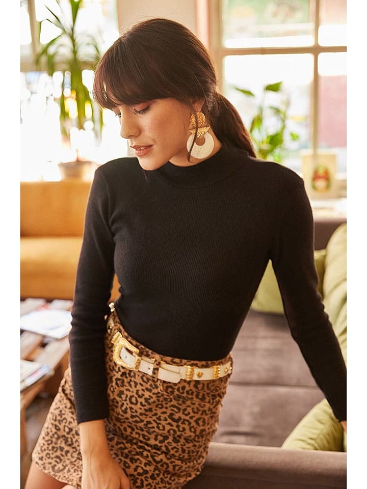 Olalook Sweter w kolorze czarnym rozmiar: onesize