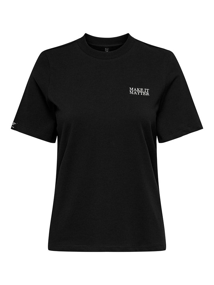 ONLY Koszulka w kolorze czarnym rozmiar: XS