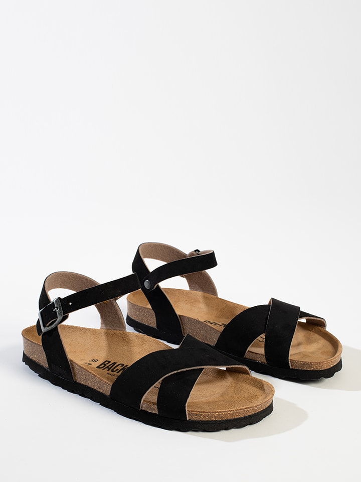 BACKSUN Sandały w kolorze czarnym rozmiar: 40