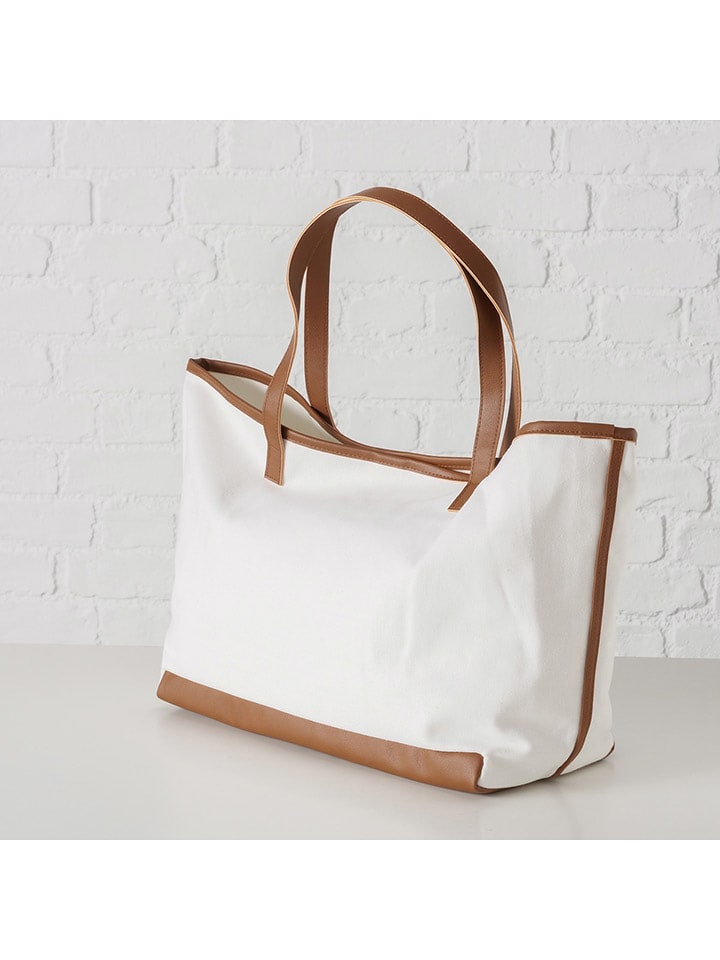 Boltze Torebka "Travel" w kolorze białym - 50 x 27 x 23 cm rozmiar: onesize