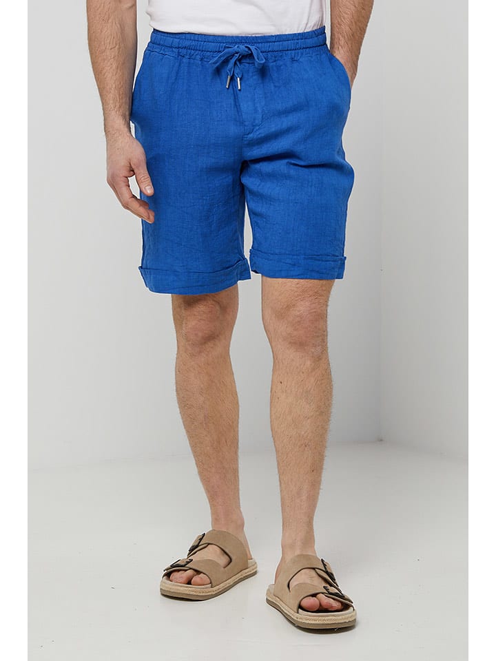 Rodier Lin Lniane szorty w kolorze niebieskim rozmiar: XL/XXL