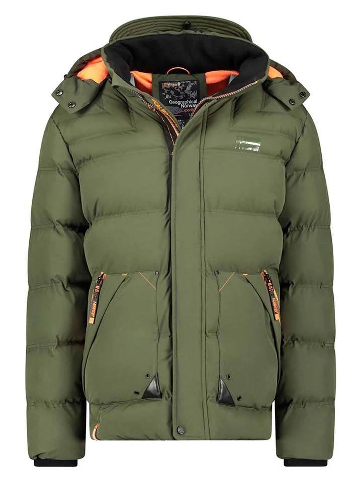 Geographical Norway Kurtka pikowana "Badibere" w kolorze khaki rozmiar: XXL