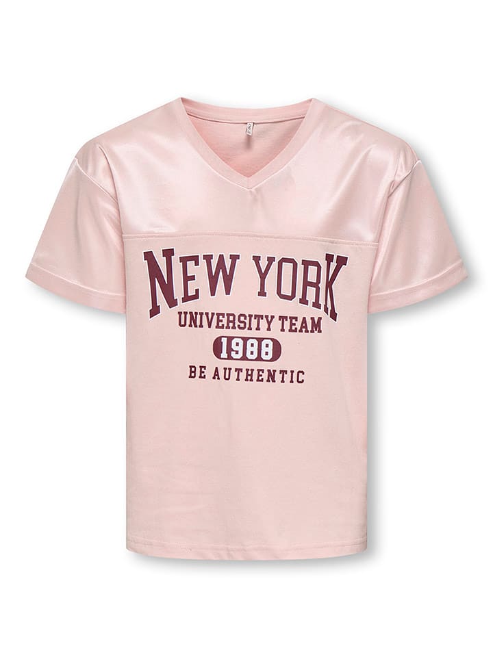 KIDS ONLY Koszulka "Lulup" w kolorze jasnoróżowym rozmiar: 122/128