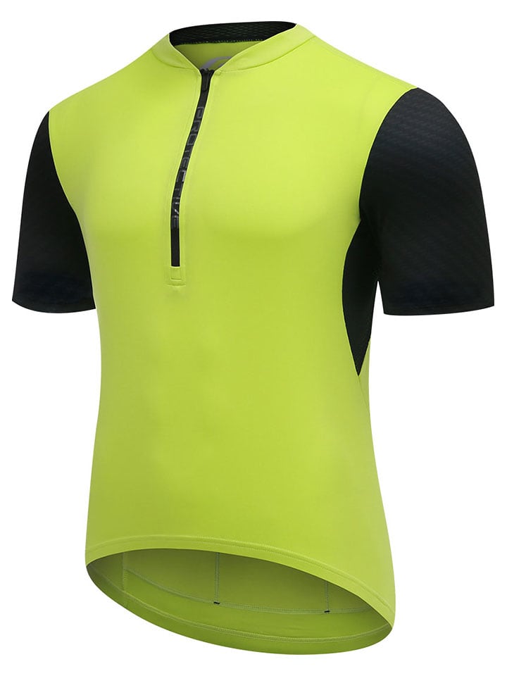 Protective Koszulka kolarska "Move" w kolorze zielono-czarnym rozmiar: M