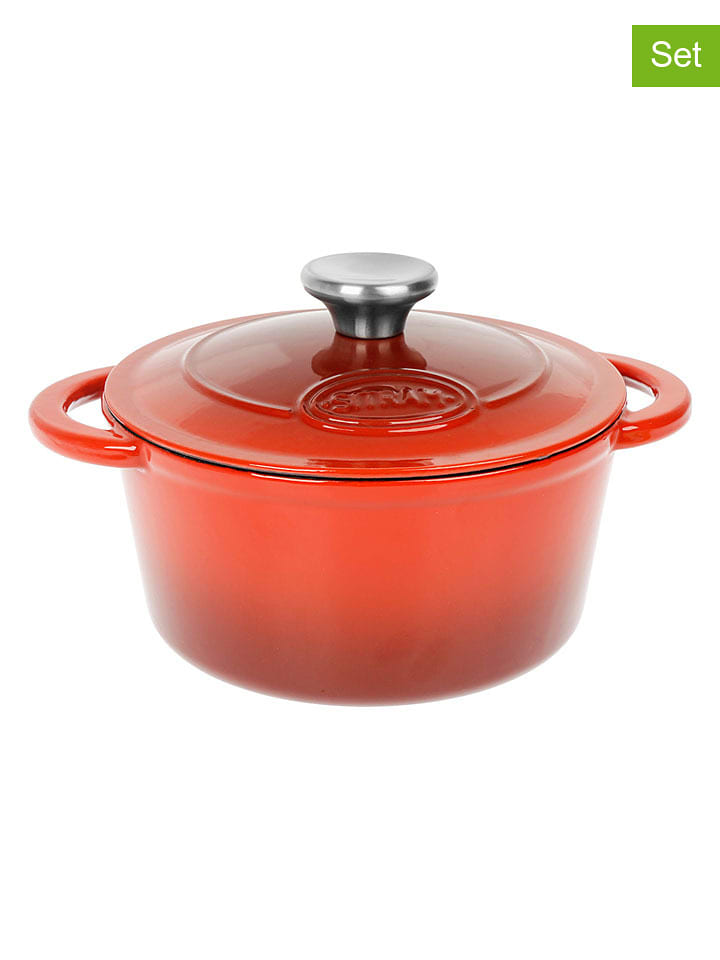 Sitram 2-częściowy zestaw "Tradifonte" w kolorze pomarańczowym - 2,5 l rozmiar: onesize