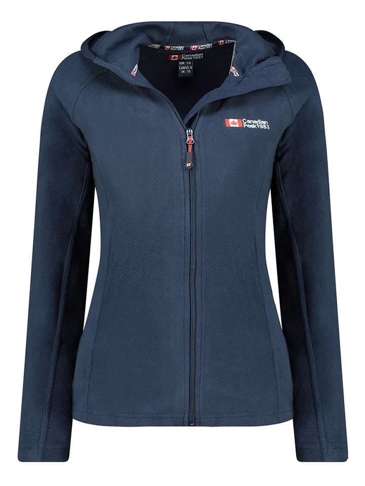 Canadian Peak Kurtka polarowa "Tugoodeak" w kolorze granatowym rozmiar: XL