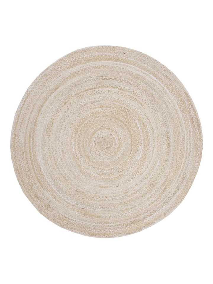 Safavieh Dywan "Braided" w kolorze kremowym rozmiar: 122x122 cm