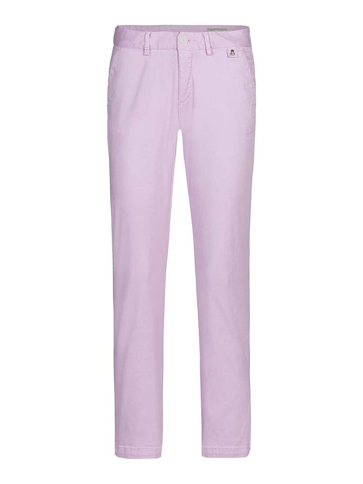 Herrlicher Spodnie chino w kolorze jasnoróżowym rozmiar: W30