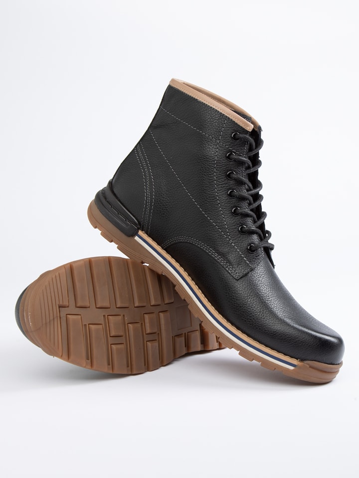 PAUL VESTERBRO Skórzane botki w kolorze czarnym rozmiar: 42