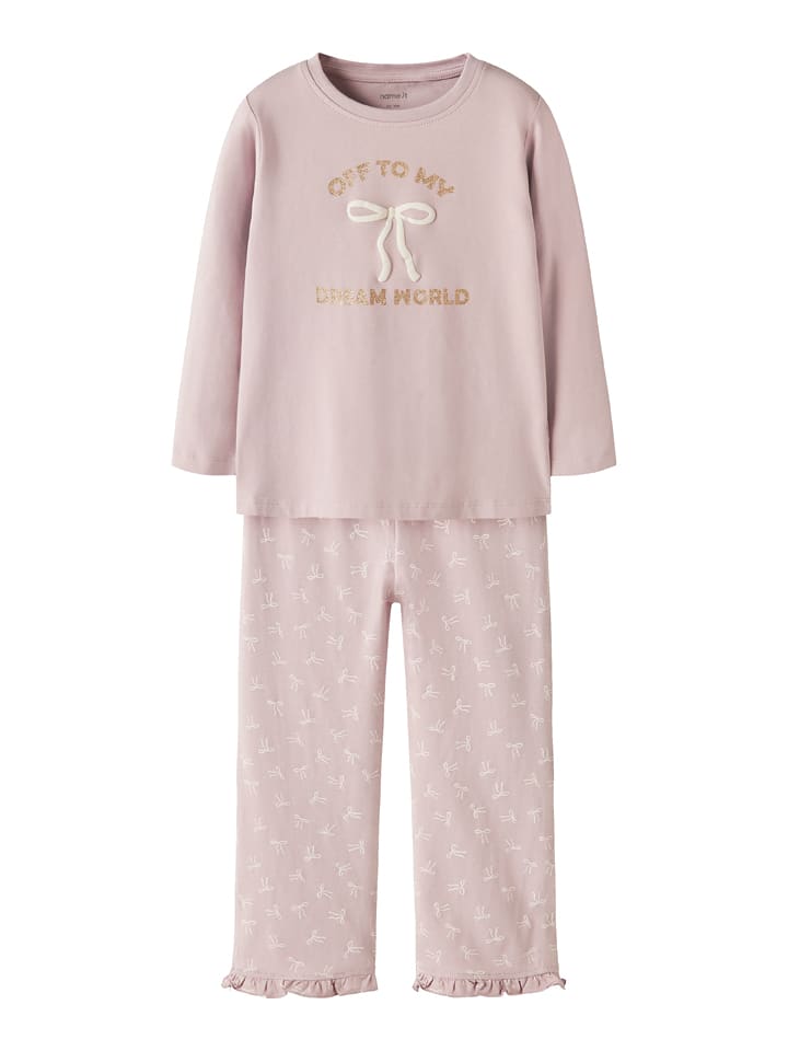 name it Piżama "Ragna" w kolorze jasnoróżowym rozmiar: 104