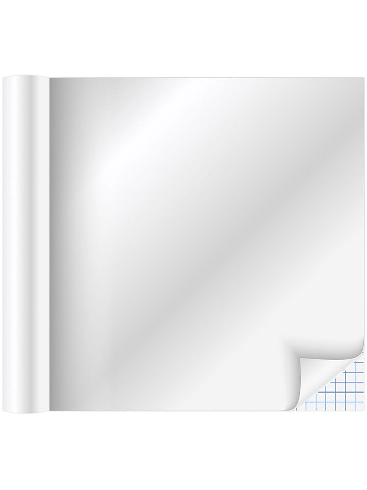 Wenko Lustrzana folia w kolorze srebrnym - 150 x 58 cm rozmiar: onesize