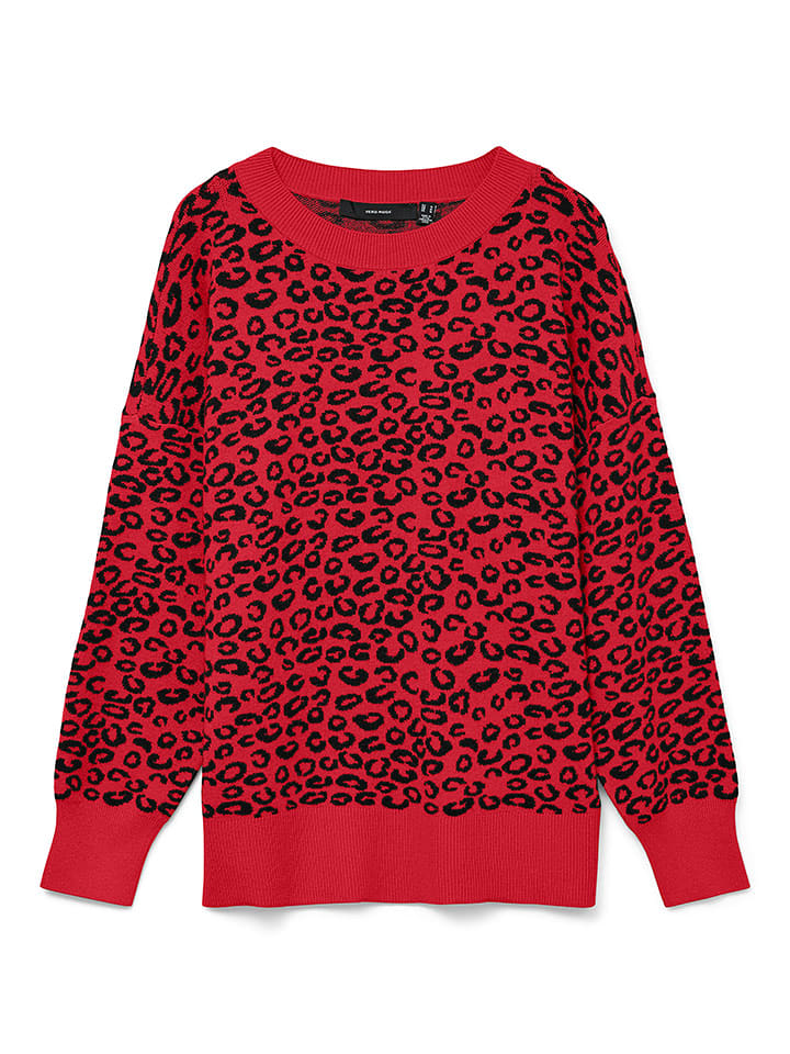 Vero Moda Sweter w kolorze czerwonym rozmiar: XL