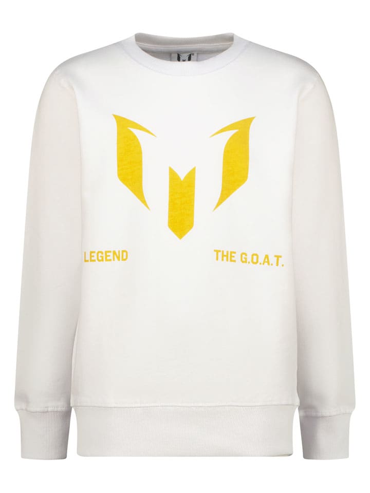 Messi Bluza w kolorze białym rozmiar: 116