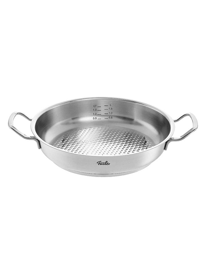 Fissler Patelnia "Profi Collection®" w kolorze srebrnym do serwowania - Ø 28 cm rozmiar: onesize
