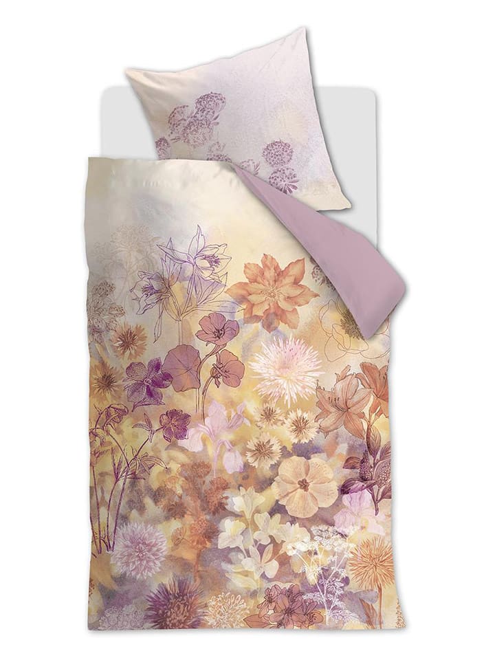 Beddinghouse Komplet pościeli satynowej "Milou" ze wzorem rozmiar: 135x200 cm