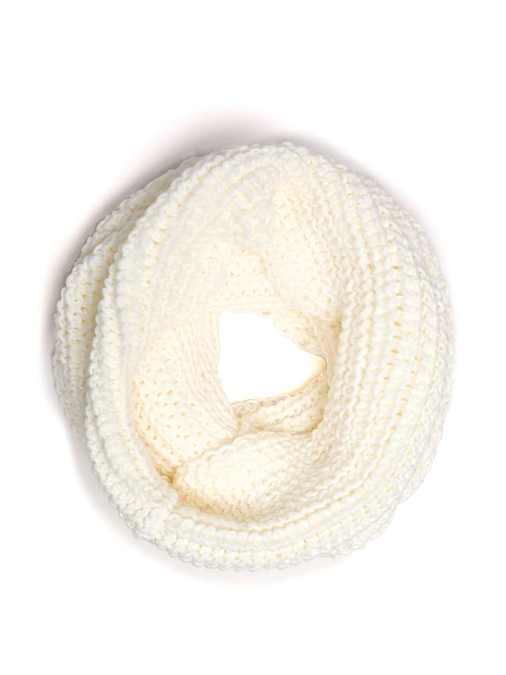 Be Wear Szal-koło w kolorze kremowym - 34 x 52 cm rozmiar: onesize