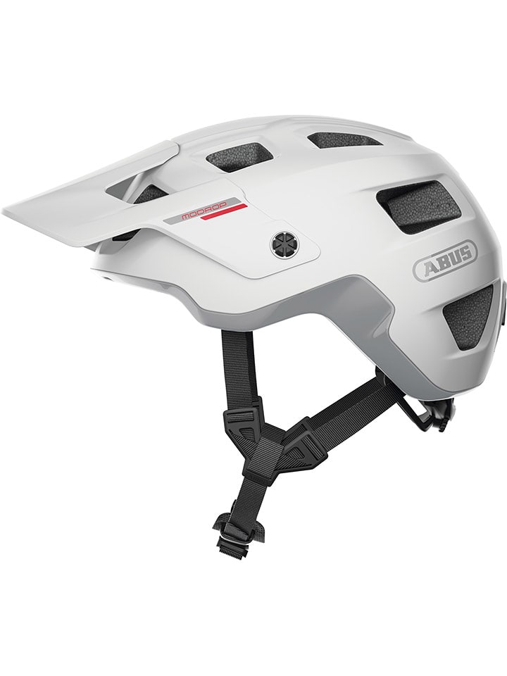 ABUS Kask rowerowy "MoDrop" w kolorze białym rozmiar: 57-61 cm