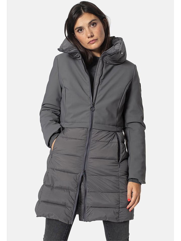 Northwood Płaszcz przejściowy "Anfisa" w kolorze szarym rozmiar: M