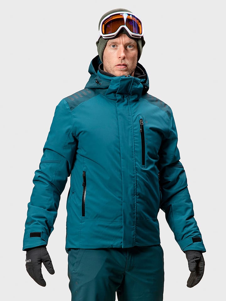 Halti Kurtka narciarska "Radius Dx" w kolorze niebieskim rozmiar: L