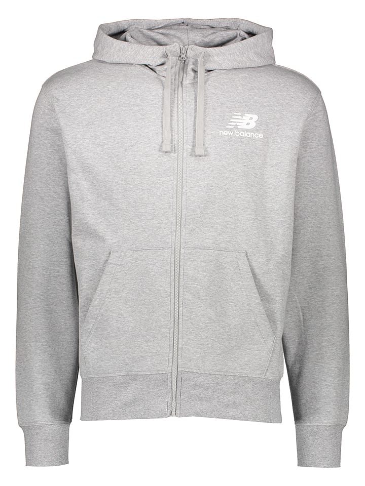 New Balance Bluza "Essentials" w kolorze szarym rozmiar: M