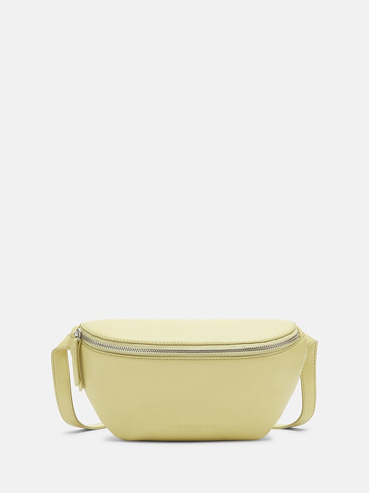 Liebeskind Berlin Skórzana saszetka "Tavia" w kolorze żółtym - 32 x 14 x 7 cm rozmiar: onesize