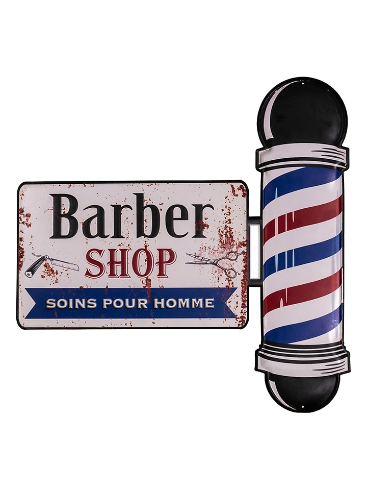 Anticline Dekoracyjny szyld w kolorze czerwono-niebieskim - szer. 49,5 cm rozmiar: onesize