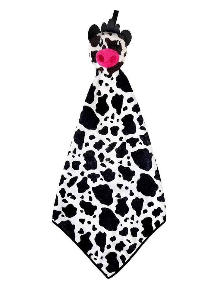 Vigar Ściereczka "Mooo" w kolorze czarno-białym do naczyń - dł. 64 cm rozmiar: onesize