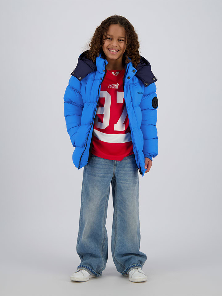 Vingino Kurtka pikowana "Toclar" w kolorze niebieskim rozmiar: 176