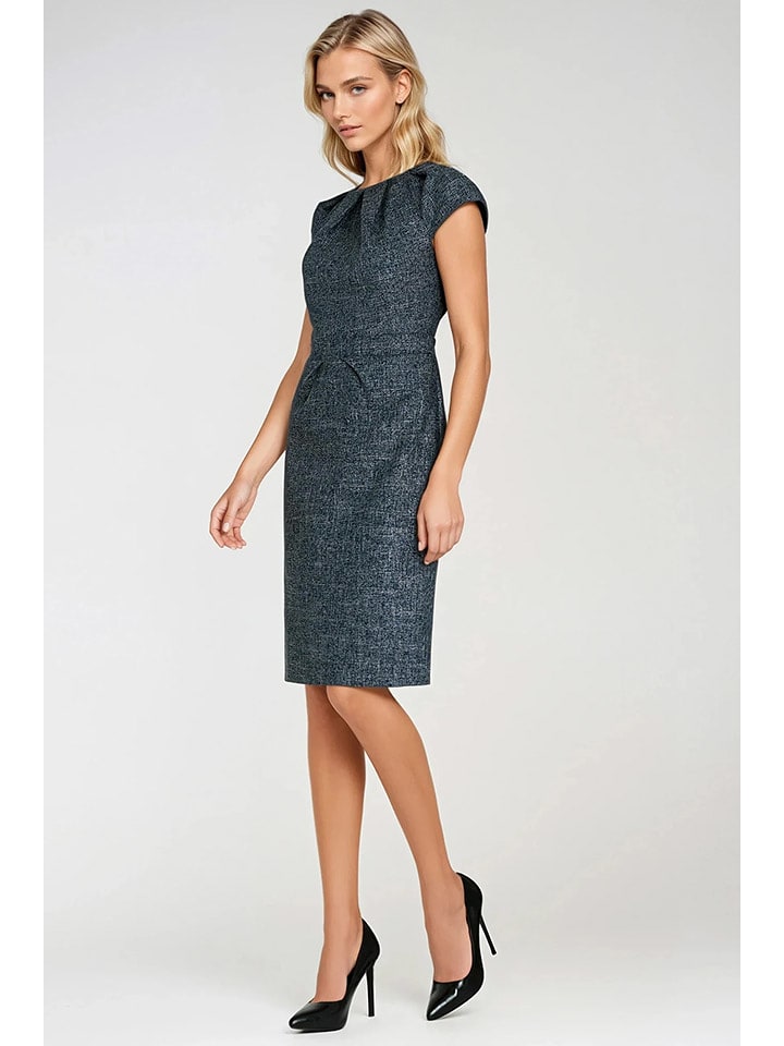 Nife Sukienka w kolorze czarno-granatowym rozmiar: 42