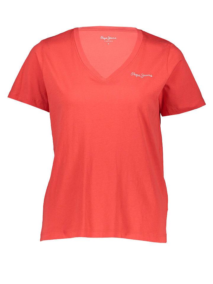 Pepe Jeans Koszulka w kolorze czerwonym rozmiar: XS