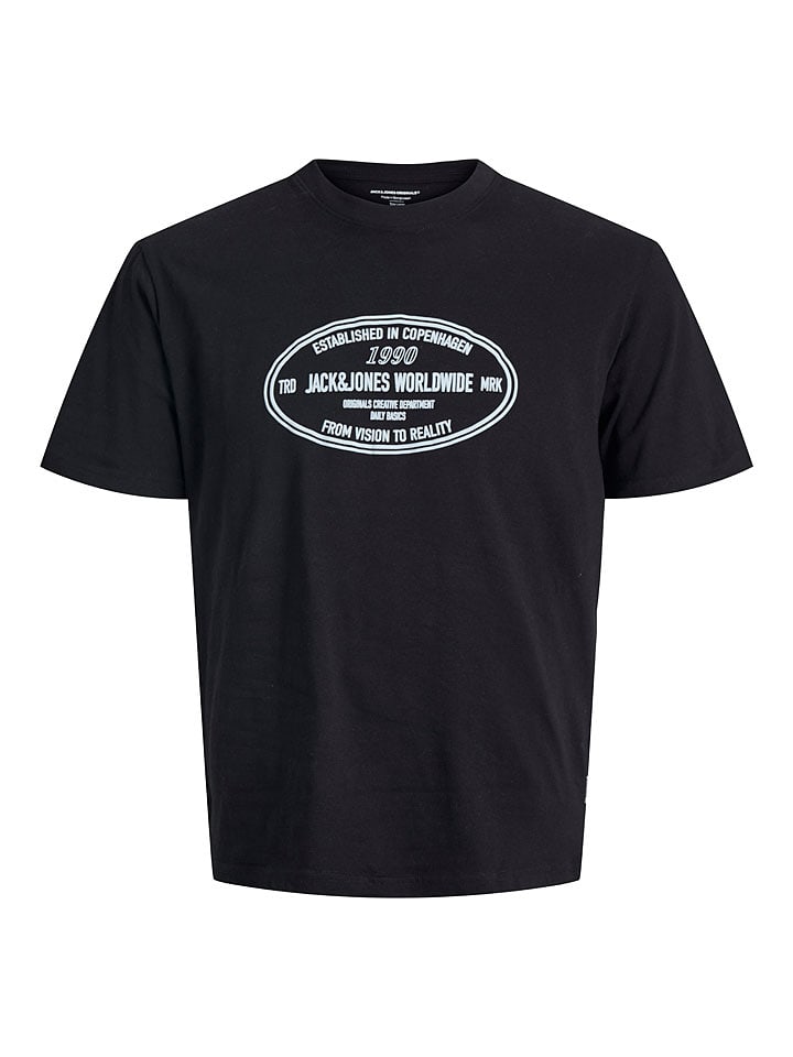 Jack & Jones Koszulka w kolorze czarnym rozmiar: L