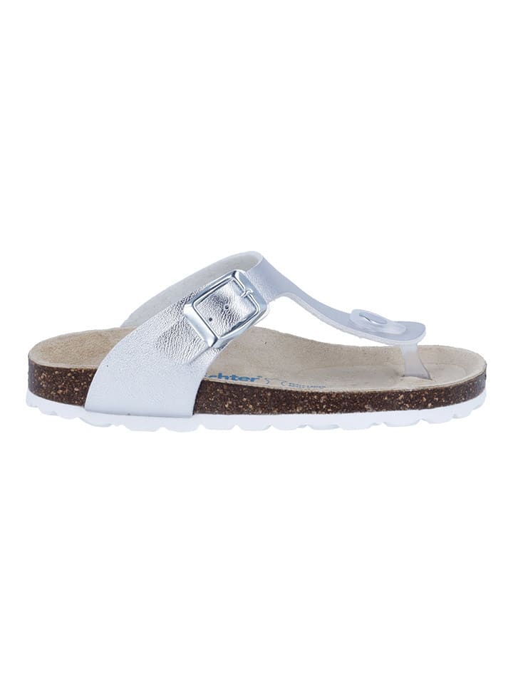 Richter Shoes Japonki "Bios" w kolorze srebrnym rozmiar: 28