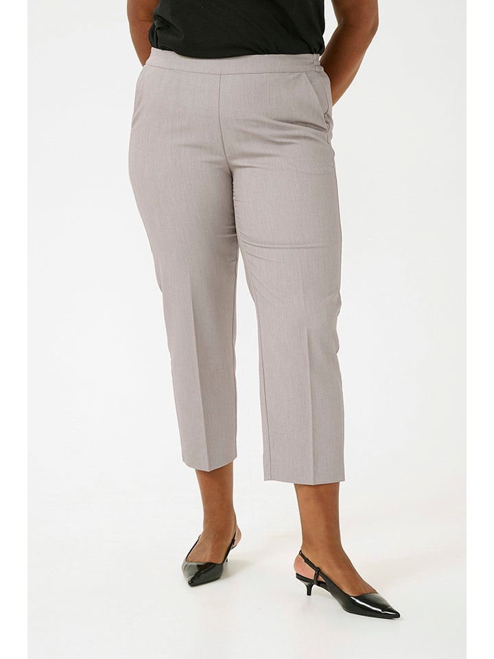 KAFFE curve Spodnie chino w kolorze szarym rozmiar: 50