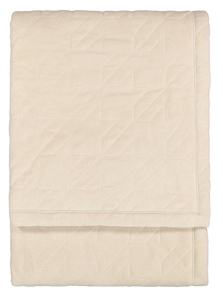 maryplaid Koc w kolorze beżowym rozmiar: 160x180 cm