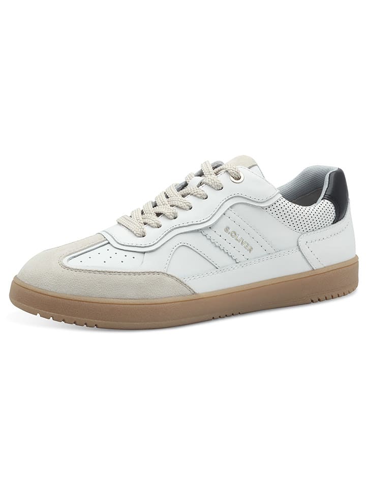 s.Oliver Sneakersy w kolorze biało-beżowym rozmiar: 41