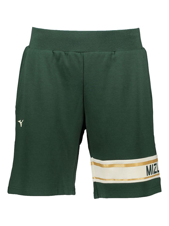 Mizuno Szorty sportowe w kolorze zielonym rozmiar: S