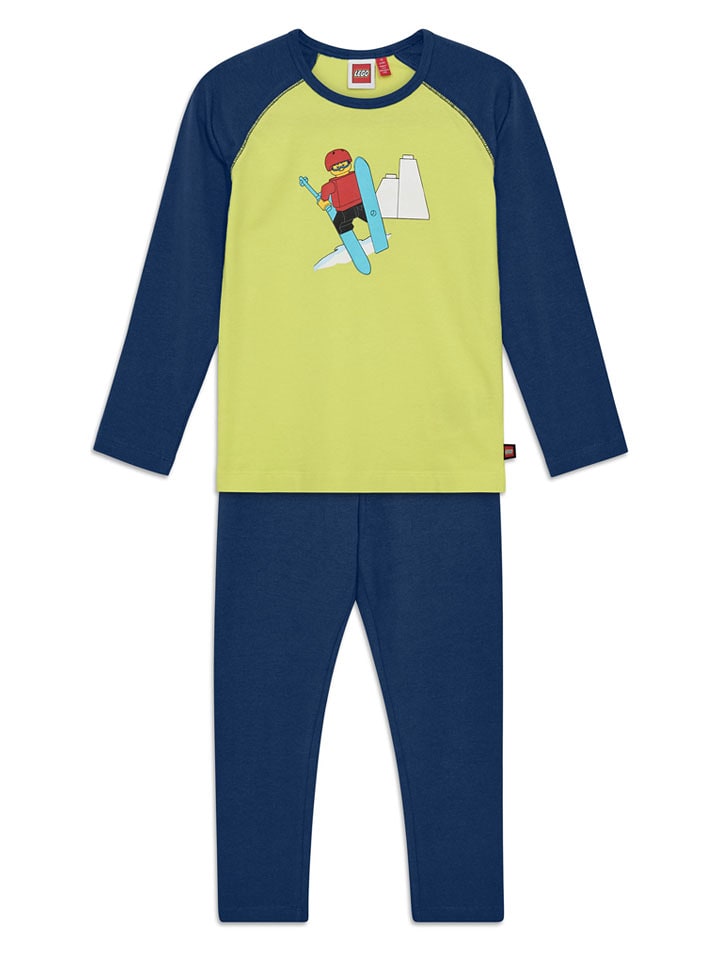 LEGO 2-częściowy zestaw funkcyjny "Agan 804" w kolorze granatowo-zielonym rozmiar: 146