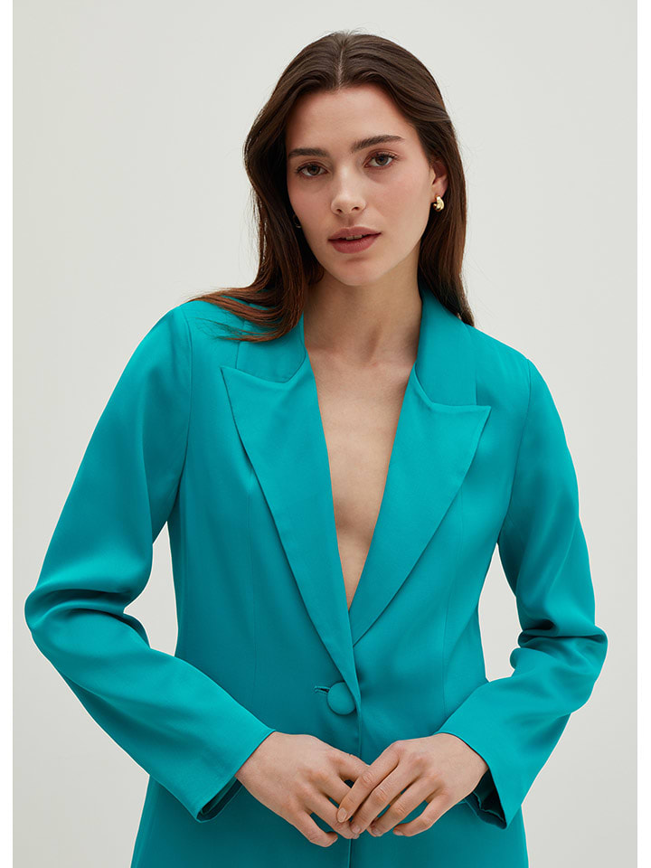 STEFANEL Blezer w kolorze błękitnym rozmiar: 40