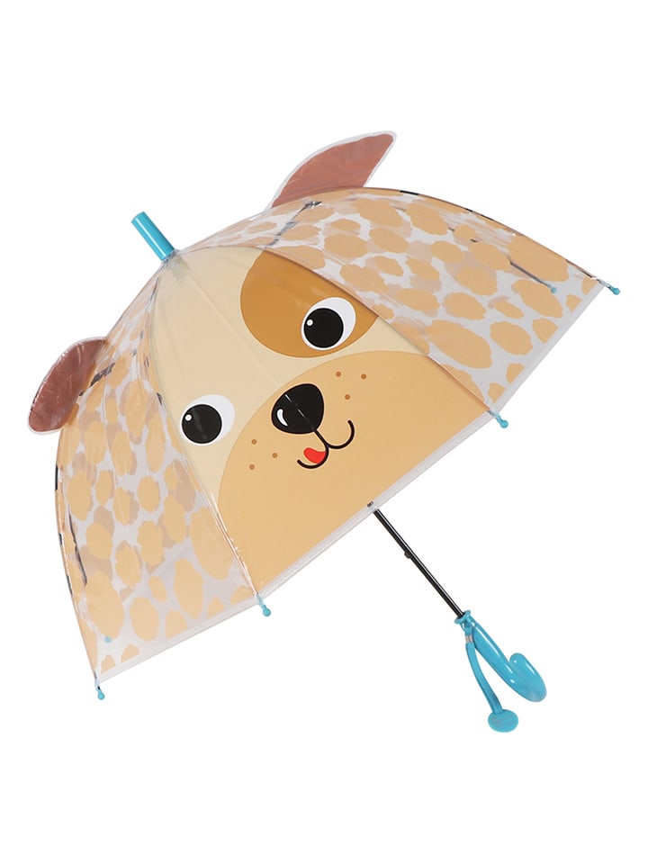 Le Monde du Parapluie Parasol dziecięcy "Dog" w kolorze beżowym - Ø 70 cm rozmiar: onesize