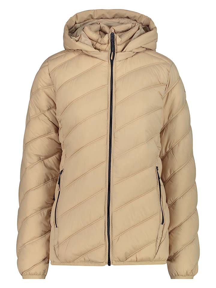 CMP Kurtka pikowana w kolorze beżowym rozmiar: 38