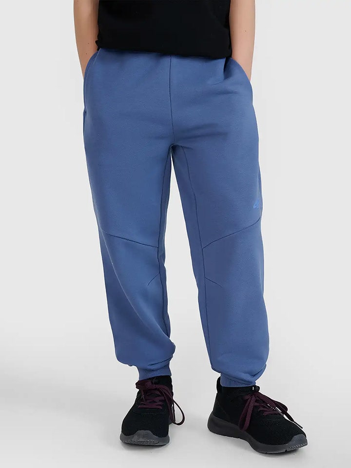 4F Spodnie dresowe w kolorze niebieskim rozmiar: 134