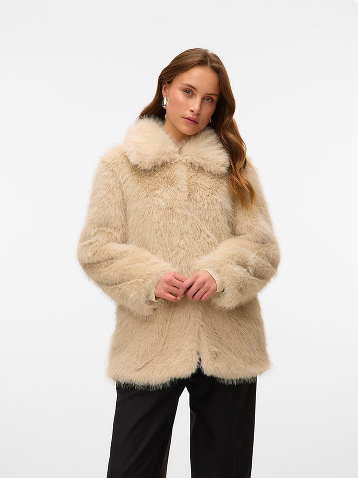 Vero Moda Kurtka przejściowa w kolorze beżowym rozmiar: XL