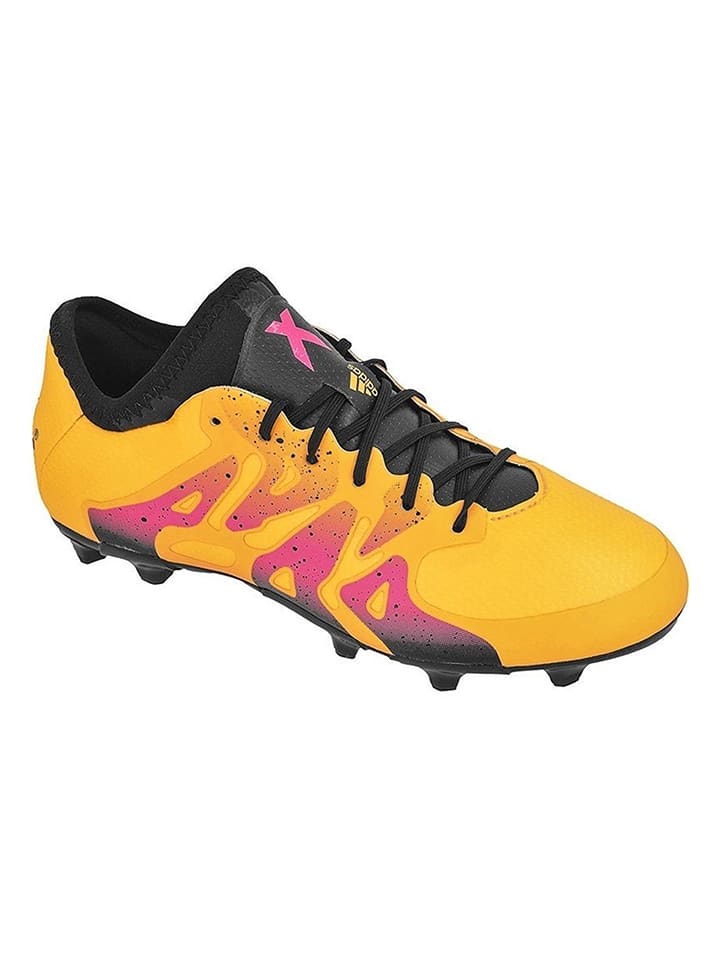 adidas Korki "X 15.1 FG/AG J" w kolorze żółtym rozmiar: 38 2/3
