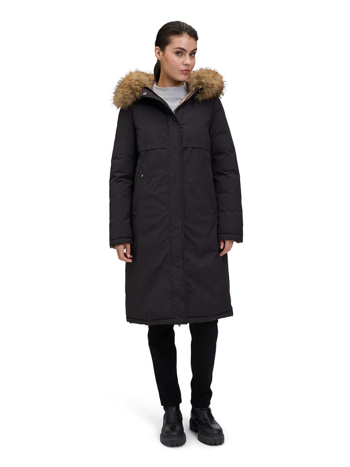 Betty Barclay Płaszcz zimowy w kolorze czarnym rozmiar: 42